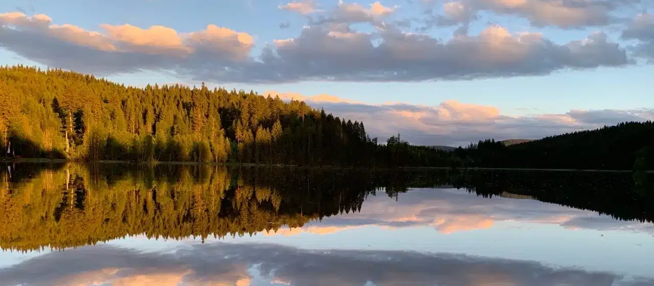 Abendstimmung am See